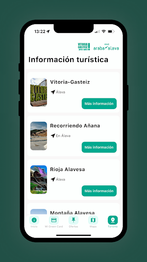 Green Tourist Card Screenshot 3