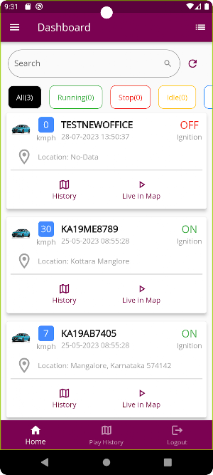ISEARCH TRACKER Screenshot 1