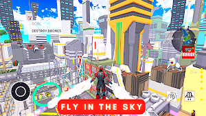 Future Super hero Game City Screenshot 1