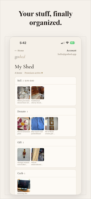 GoShed Screenshot 3