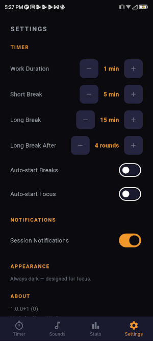 Focus Flow Screenshot 3