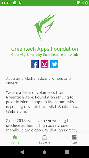 Greentech Apps Foundation Screenshot 0