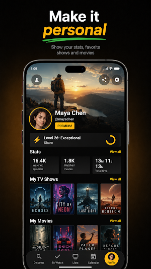 Sofa Time: TV & Movie Tracker Screenshot 1