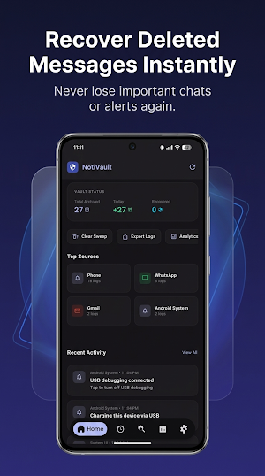 Notification Manager Notivault Screenshot 0