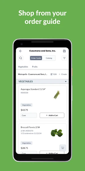 Cusumano and Sons Screenshot 1