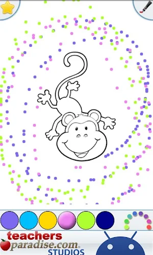 Jungle Animals Coloring Book Screenshot 3
