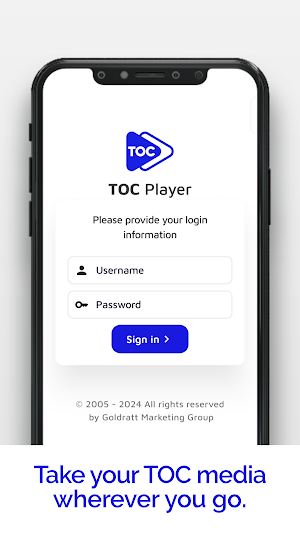 TOC Player Screenshot 2
