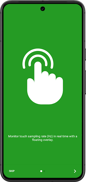 Touch Sampling Rate Screenshot 0