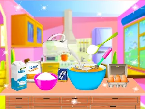 Makeup Kit Cake Factory: Cosmetic Cupcake Maker Screenshot 1