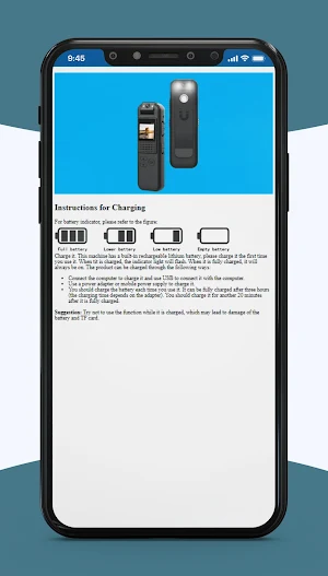 CS08 Body Camera App Guide Screenshot 3