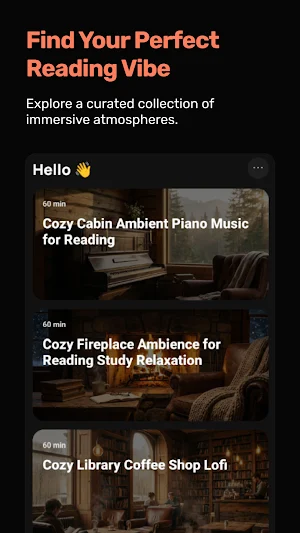Reading Backgrounds & Sounds Screenshot 0