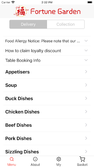 Fortune Garden Restaurant Screenshot 0