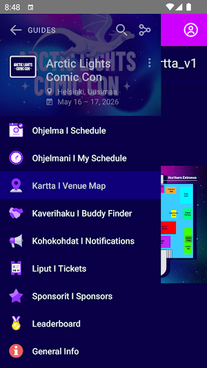 Arctic Lights Comic Con Screenshot 0