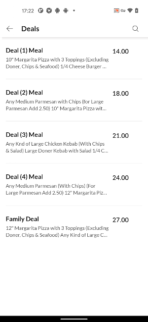 Verona Pizzeria Screenshot 3