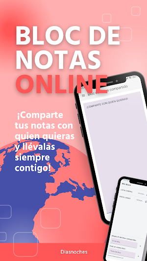 Bloc de notas compartido Screenshot 1