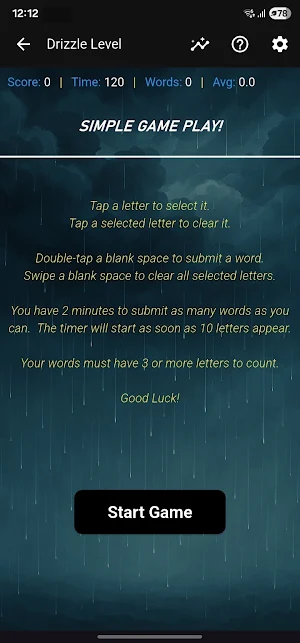 Monsoon:  Word Game & Puzzle Screenshot 1