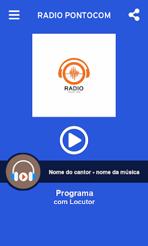Rádio Pontocom Screenshot 1