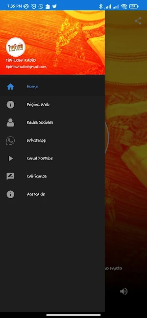 Tipiflow Radio Screenshot 1
