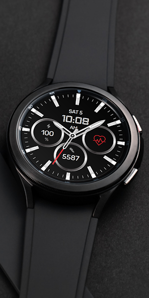 Regarder Metal 5 Watch Face Screenshot 1