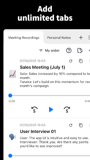 Mr.Transcribe - Audio to Text Screenshot 3