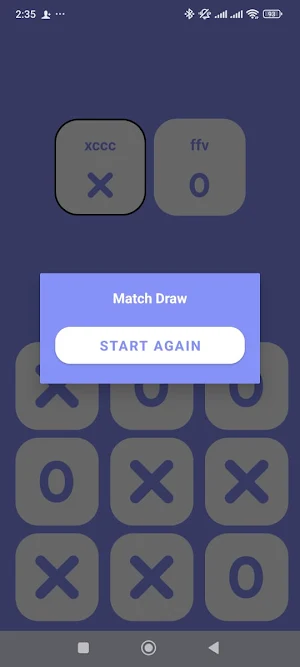 Kom Tic Tac Toe Game Screenshot 1