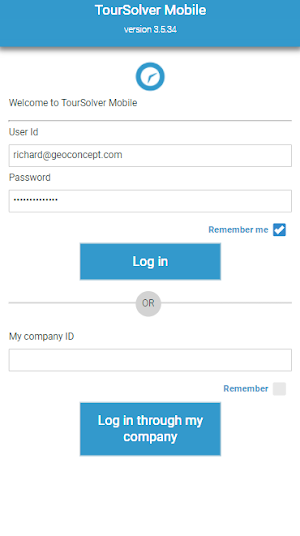 TourSolver Mobile Screenshot 0