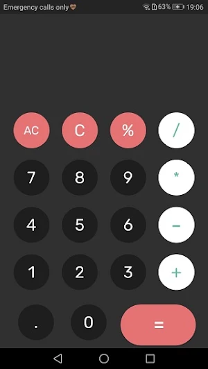 calculator Screenshot 0