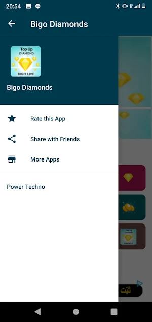 Get Diamonds for Bigo live Screenshot 1