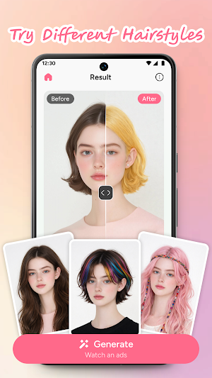 Inception Hair: AI Hairstyle Screenshot 3