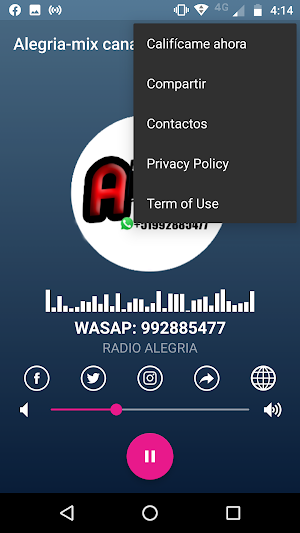 Radio Alegria Mix Canas Screenshot 1