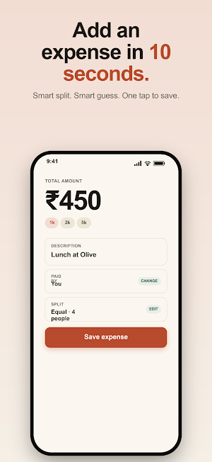 Hisaab: Splitwise Alternative Screenshot 2