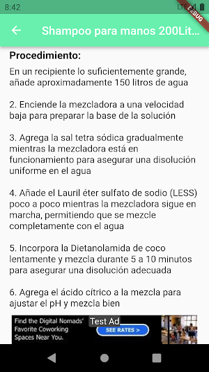 Productos de limpieza Screenshot 3