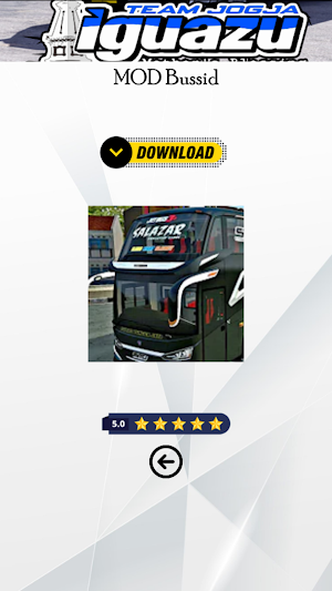 Mod Bussid STJ Iguazu Screenshot 2