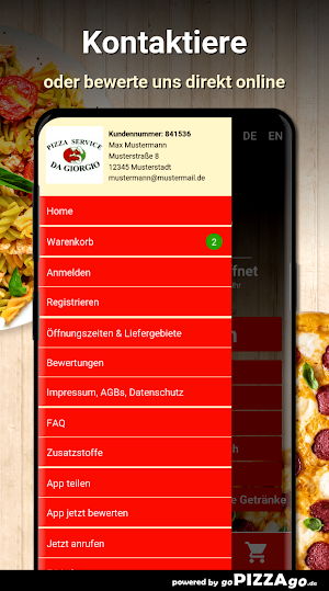 Pizza Service Da Giorgio Bad C Screenshot 2