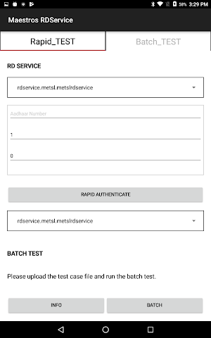 Maestros RD Service Screenshot 1
