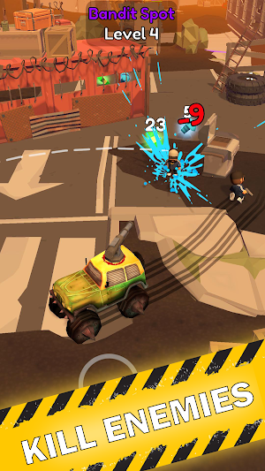 Jackal Survive: Retro Shooting Screenshot 2