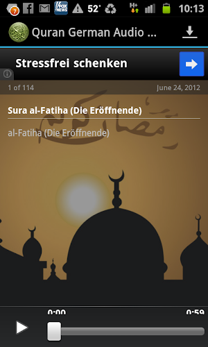 Quran German Translation MP3 Screenshot 1
