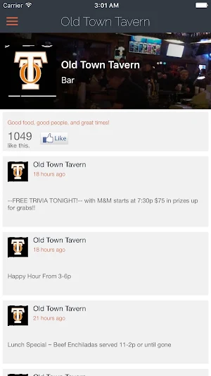 Old Town Tavern Screenshot 2