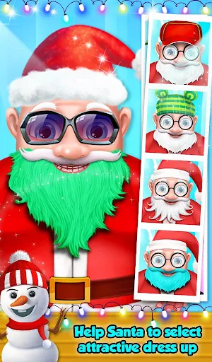 Santa Beard Shave Salon: Makeover Look Change Game Screenshot 3