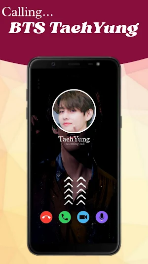 BTS Taehyung - Fake Video Call Screenshot 1