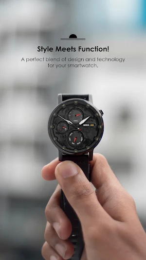 Phantom Edge Watch Face Screenshot 1
