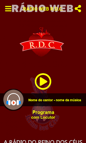 Rádio Web R.D.C. Screenshot 1
