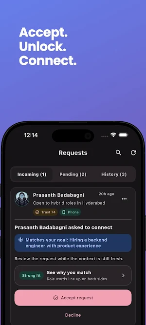 Arthact: Goal Networking Screenshot 3