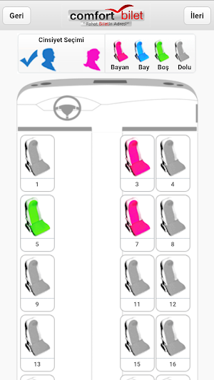 Comfort Bilet Screenshot 3