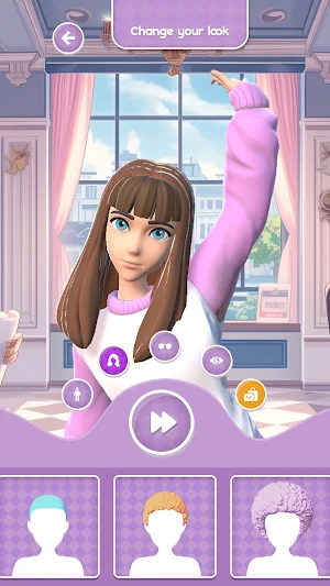 Dress up games for girls 3D Screenshot 1
