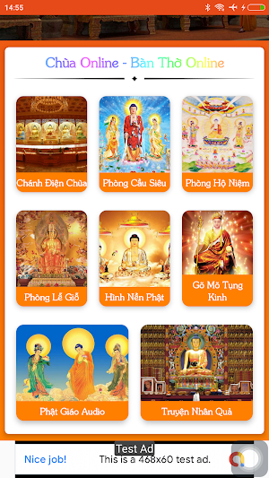 Chùa Online | Tụng Kinh Niệm Phật Cầu An Online Screenshot 3