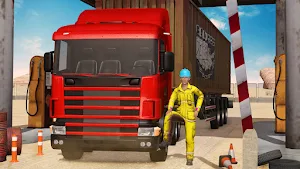 Gas Station Truck Parking Stop Screenshot 2