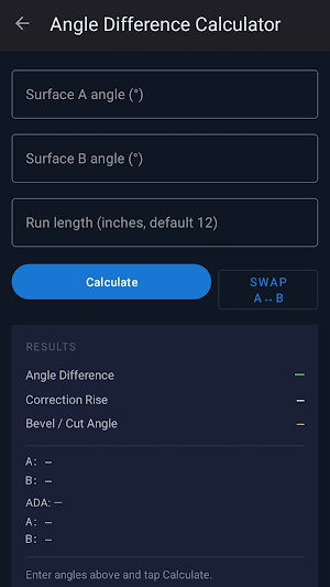 Clinometer Tilt Angle Meter Screenshot 2