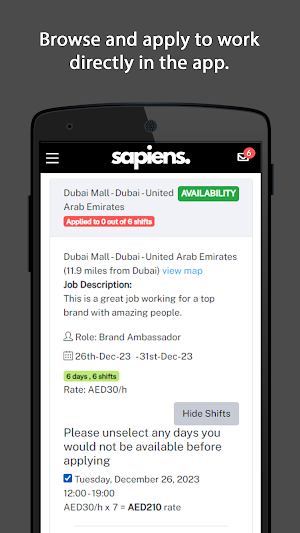 Sapiens ME Screenshot 0