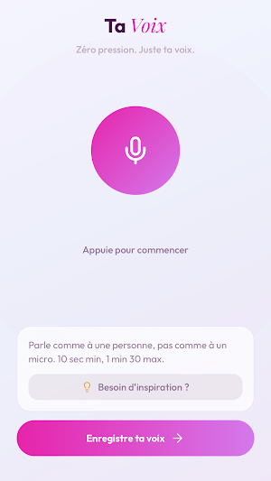 Lovoice - Dating 100% vocal Screenshot 2